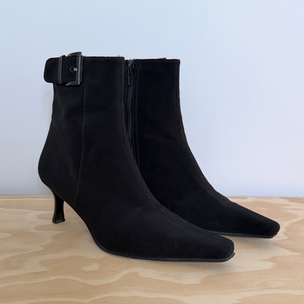 Elegant Black Ankle Boots